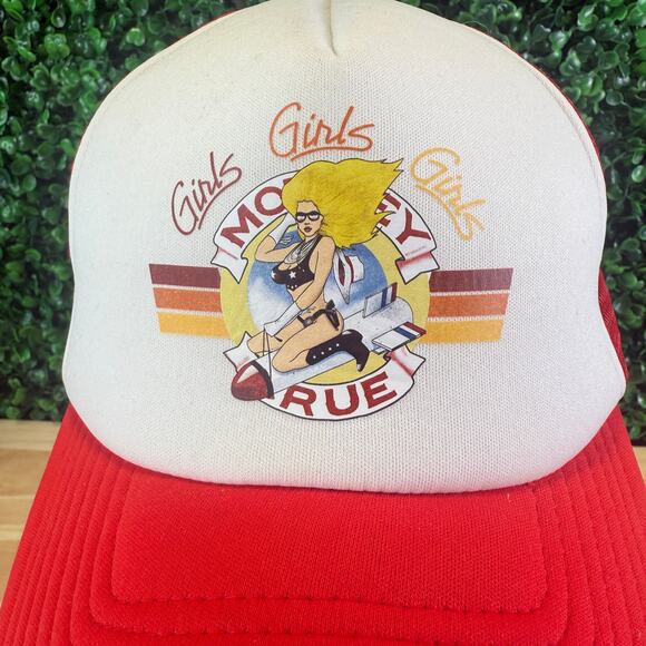 Motley Crue Girls Girls Girls Truckers Hat Stadium Tour Snapback Adult Cap - Picture 10 of 10